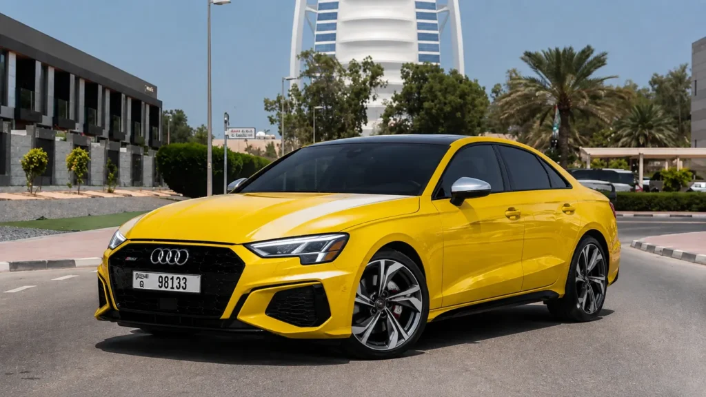 sports car rental dubai