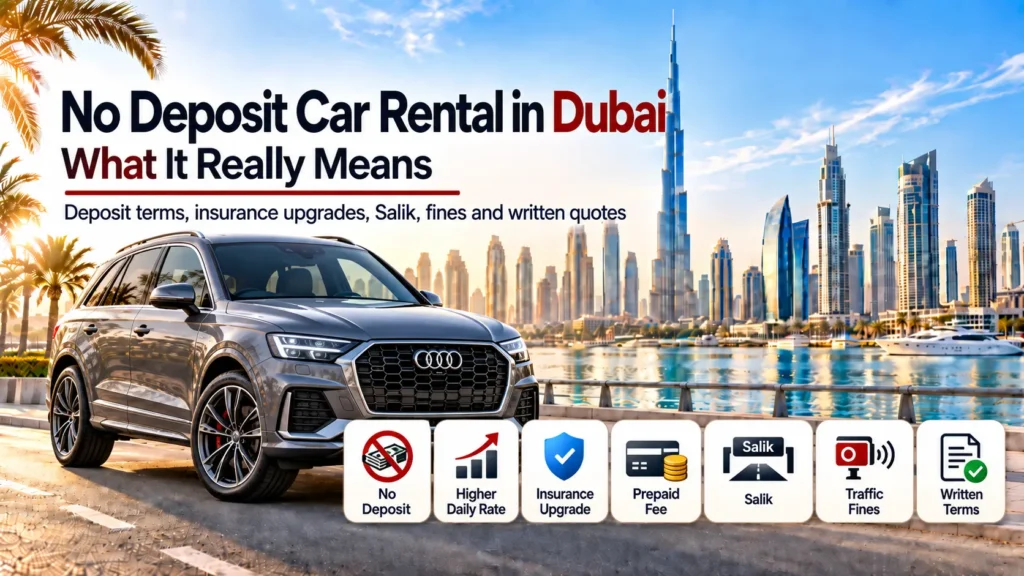 No Deposit Car Rental in Dubai